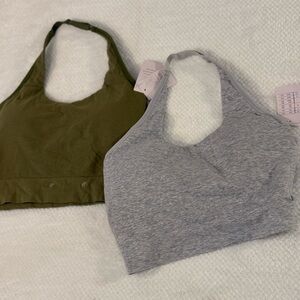 Auden halter sports bra 2 piece bundle